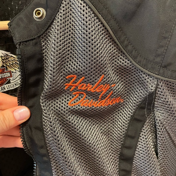 Women’s Mesh Harley Davidson moto Jacket - Picture 7 of 12